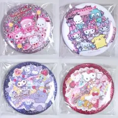 サンリオキャラクターズ キラキラBIG缶バッジ