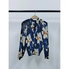 CORCOVADO シフォンフラワーブラウス カラーシフォンスカート - メルカリ