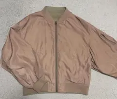 earth music & ecology リバーシブル　ジャンバー　ブルゾン