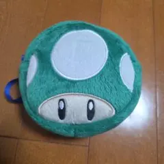 スーパーマリオ 1UPキノコ ぬいぐるみポーチ