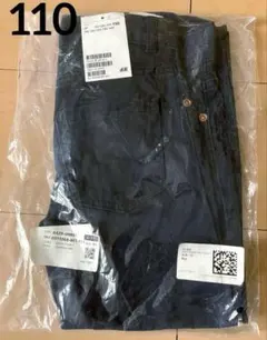 新品未使用☆ H&M エイチアンドエム スリムフィットツイルパンツ 110cm
