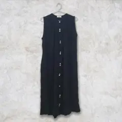 アースミュージックアンドエコロジー ノースリーブロングワンピース【F】