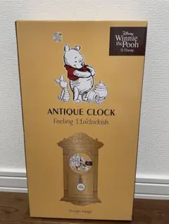 ディズニー くまのプーさん ANTIQUE CLOCK 壁掛け時計