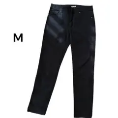 ストレッチ素材　 シネマクラブ　スキニーパンツ M　ネイビー