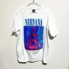 NIRVANA SLIVER Tシャツ ホワイト バンド バンT ニルヴァーナのサムネイル