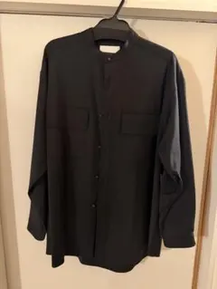 ホワイトマウンでニアリングRepose Wear ブラック ボタンアップシャツ