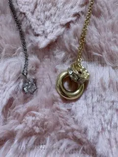 ネックレス 2点セット ノーブランド