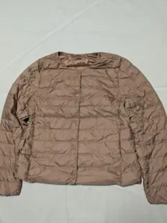 UNIQLO ウルトラライトダウンコンパクトジャケット ピンク ノーカラー