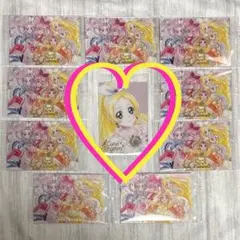 プリキュアカードウエハース12　HR キュアリズム スイートプリキュア♪ 9枚