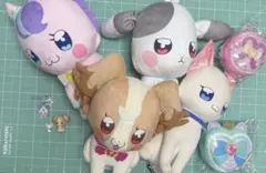 わんだふるぷりきゅあグッズまとめ売り　ぬいぐるみなど