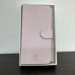 新品 ランバンオンブルー スマホケース ピンク 手帳型