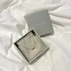 【定価18,100円】Michael Kors MKロゴ ネックレス ゴールドのサムネイル