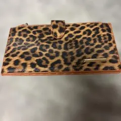 レオパード柄 長財布 ロングウォレット
