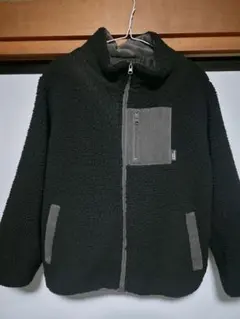 ボアジャケット ブラック