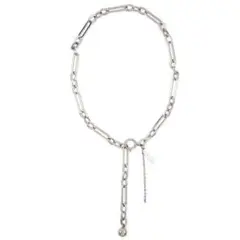 JUSTINE CLENQUET シルバー チョーカー ネックレス