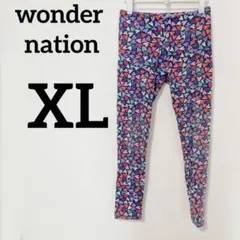 wonder nation ヨガパンツ XL/XG (14-16) ハート柄総柄