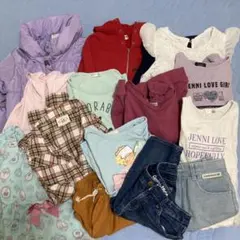 女の子　150センチ　秋冬メイン　まとめて