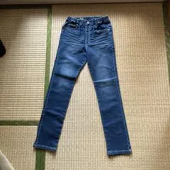 ストレッチデニムパンツ 150cm デニムブルー