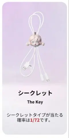 SKULLPANDA The Paradox 充電ケーブル シークレット