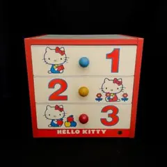 キティちゃん 引き出し チェスト 昭和 レトロ 希少 サンリオ 宝箱