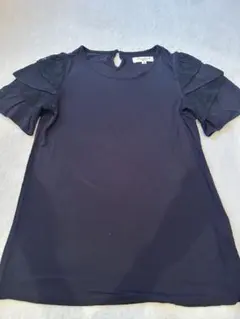 MALI'ANI フリル袖Tシャツ サイズ9 ブラックのサムネイル