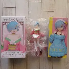 レム フィギュア2体セット　オリジナル桜リニューアル&ニットワンピース