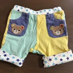 ミキハウス クマ刺繍 パンツ 80サイズ