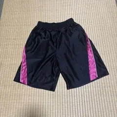TIGORA キッズ バスケットボールパンツ140cm ブラック ピンクバスパン