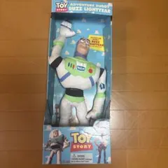 ジャンク品 バズ・ライトイヤー フィギュア レトロ トイ・ストーリー