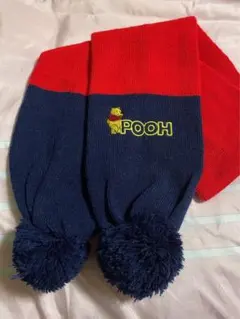 マフラー　プーさん　ディズニー