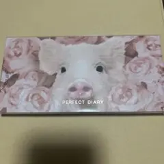 PERFECT DIARY 動物アイシャドウパレット17豚 ローズピンク