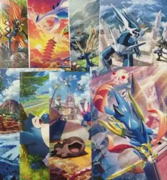 ポケモンカードゲーム　ローソンコラボ　クリアファイル8枚セット