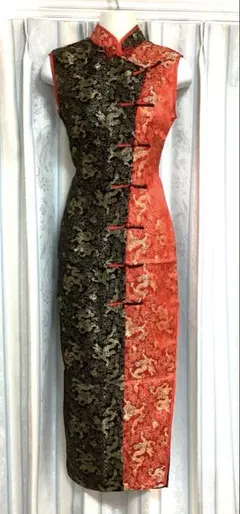 タグ付き新品❗️未使用❗️ロングチャイナドレス細身M