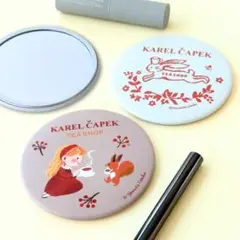 カレルチャペック⭐️最新ノベルティ・ミラー