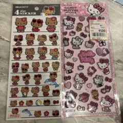 ハローキティ サンリオキャラクター ステッカー 3シートセット