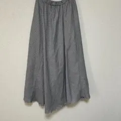 チャオパニックティピー　チェックスカート　ロング　フレア