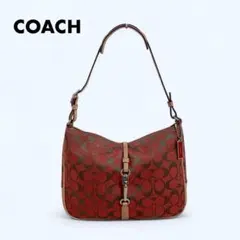 COACH コーチ ワンショルダー ハンド バッグ キャンバス シグネチャー