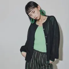 ROSE BUT ラメシアーカーディガン