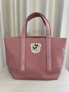 LOVERARY by FEILER オールドテディガールワッペントートバッグ