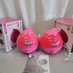 5382 2個セット 2.8L超音波加湿器 LEDライト　アロマトレイ付