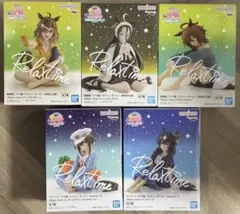 【新品未開封】ウマ娘 -Relax time-フィギュア5体セット