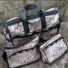 LESPORTSAC レスポートサック ボストンバッグ ショルダーバッグ３点