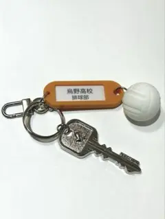 ハイキュー!! トレーディング　鍵チャーム　キーホルダー 烏野高校