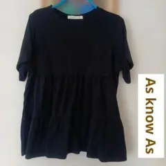 As know As ティアードカットソーのサムネイル
