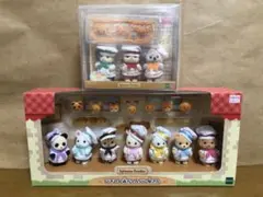 シルバニアファミリー にぎやか赤ちゃんパン屋さん　赤ちゃんトリオ（パン屋さん）
