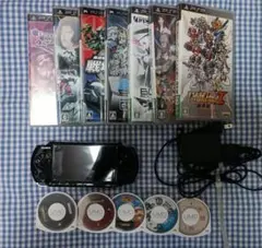 SONY PSP 3000 本体 ブラック ソフト12本セット