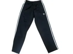 ベッケンバウアー 古着 adidas アディダス トラックパンツ ブラック