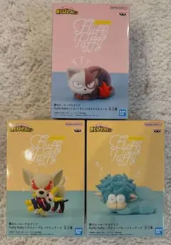 新品　僕のヒーローアカデミア　Fluffy Puffy 3種セット