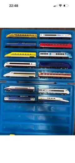 トレーンNゲージ ダイキャストコレクションボックス 20車両収納ケース