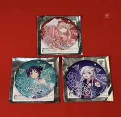 超かぐや姫！ ヤチヨ かぐや 彩葉 缶バッジ＆キーホルダーセット
